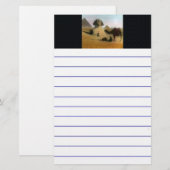 ägyptisch briefpapier (Vorne/Hinten)