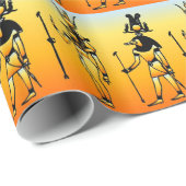 ägyptisch geschenkpapier (Rolleneckpunkt)