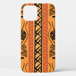 Ägyptisch gestreift, tribaler Vintage-Motiv. Case-Mate iPhone Hülle