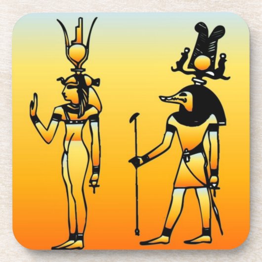 ägyptisch getränkeuntersetzer (Vorderseite)