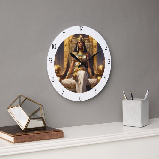 ÄGYPTISCH GROßE WANDUHR (Büro)
