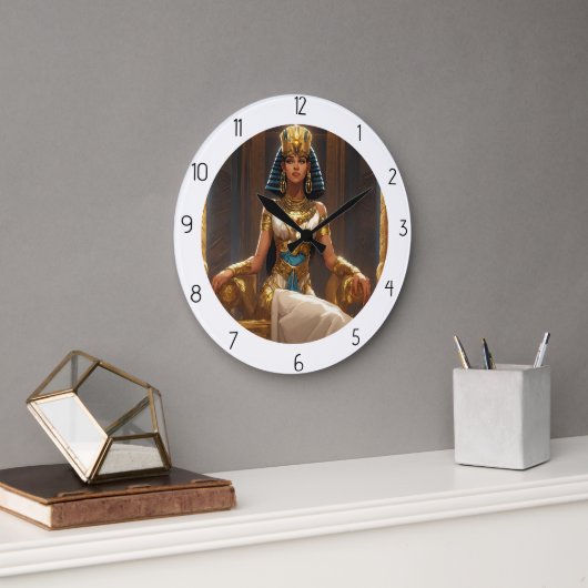 ÄGYPTISCH GROßE WANDUHR (Büro)