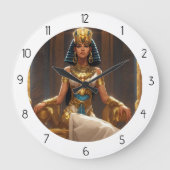 ÄGYPTISCH GROßE WANDUHR (Vorderseite)