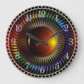 ägyptisch große wanduhr (Vorderseite)