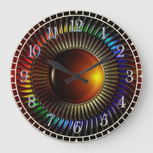 ägyptisch große wanduhr (Vorderseite)