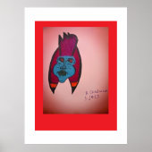 Ägyptisch inspirierte Horror-Mumie  Poster (Vorne)