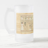 ägyptisch mattglas bierglas (Links)