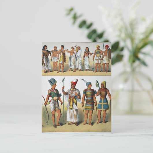 ägyptisch postkarte (Stehend Vorderseite)