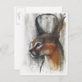 ägyptisch postkarte (Vorne/Hinten)