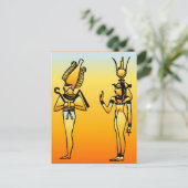 ägyptisch postkarte (Stehend Vorderseite)