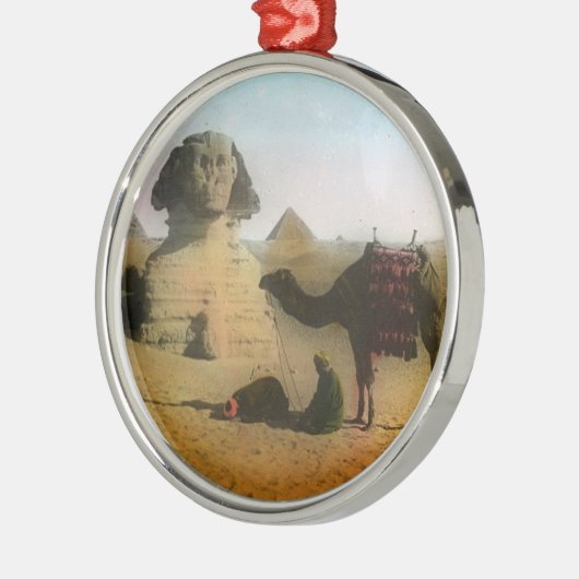 ägyptisch silbernes ornament (Links)