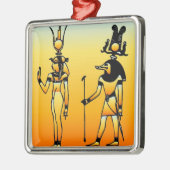 ägyptisch silbernes ornament (Links)