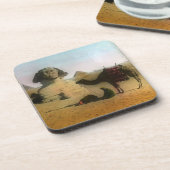 ägyptisch untersetzer (Linke Seite)