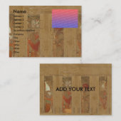 ägyptisch | visitenkarte (Vorne/Hinten)