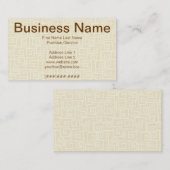 Ägyptisch Visitenkarte (Vorne/Hinten)