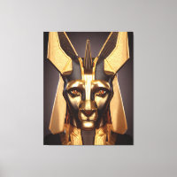 Ägyptische Anubis Canvas Print Canvas Print