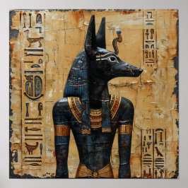 Ägyptische Anubis Poster