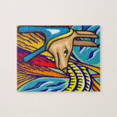 Ägyptische Anubis Puzzle (Horizontal)