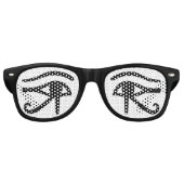Ägyptische Augen Sonnenbrille (Vorderseite)