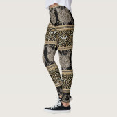 Ägyptische Bohemische Stammes- Katzen- u. Leggings (Links)