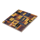 Ägyptische Collage Fliese (Seite)