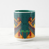 Ägyptische Design-Kaffee-Tasse Tasse (Zentrum)