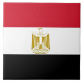 Ägyptische Fahne Fliese (Vorderseite)