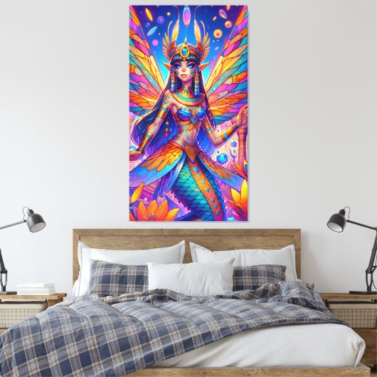 Ägyptische Fairy Leinwanddruck (Insitu (Schlafzimmer))