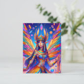 Ägyptische Fairy Postkarte (Stehend Vorderseite)