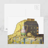 Ägyptische Fakten: Geheimnisse der Pharaonen Postkarte (Vorne/Hinten)