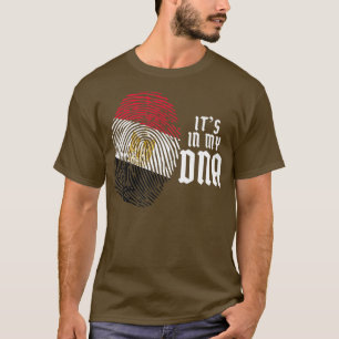 Ägyptische Fingerabdruck-DNA Ägypten T-Shirt
