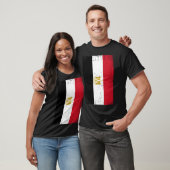 Ägyptische Flagge Ägypten T-Shirt (Unisex)