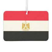 ägyptische Flagge Autolufterfrischer (Rückseite)