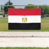 Ägyptische Flagge Banner (Insitu)