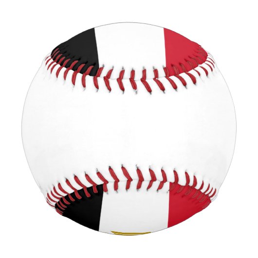 Ägyptische Flagge Baseball (Rückseite)