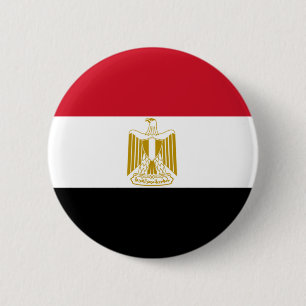 Ägyptische Flagge Button