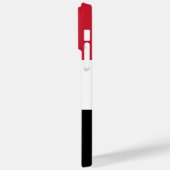 Ägyptische Flagge Case-Mate iPhone Hülle (Rückseite / Links)