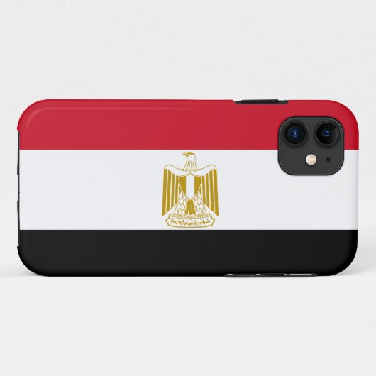 Ägyptische Flagge Case-Mate iPhone Hülle (Rückseite (Horizontal))