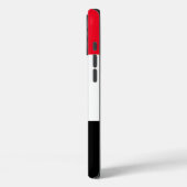 ägyptische Flagge Case-Mate iPhone Hülle (Rückseite / Links)