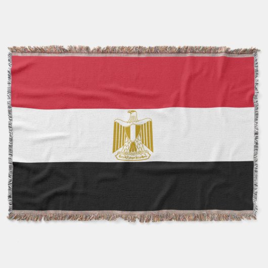 Ägyptische Flagge Decke (Vorderseite)