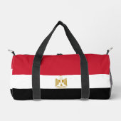 Ägyptische Flagge Duffle Bag (Vorderseite)