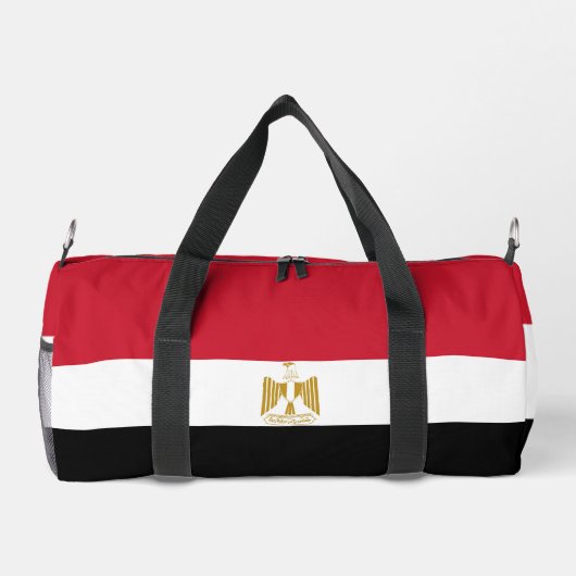 Ägyptische Flagge Duffle Bag (Rückseite)
