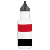 Ägyptische Flagge Edelstahlflasche (Links)