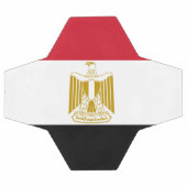 Ägyptische Flagge Fußball (Flach)