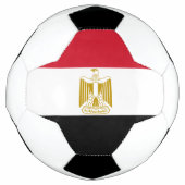 Ägyptische Flagge Fußball (Vorderseite)
