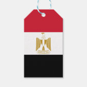 Ägyptische Flagge Geschenkanhänger (Vorderseite)