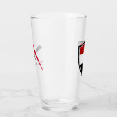 ägyptische Flagge Glas (Rechts)