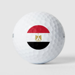 Ägyptische Flagge Golfball