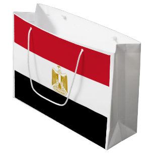 Ägyptische Flagge Große Geschenktüte