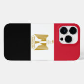 Ägyptische Flagge iPhone Hülle (Rückseite (Horizontal))